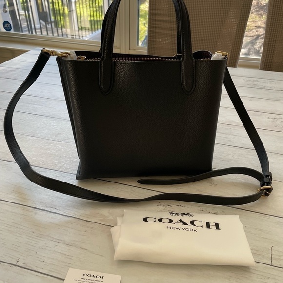 Coach Bag Crossbody Willow Tote 24 Black